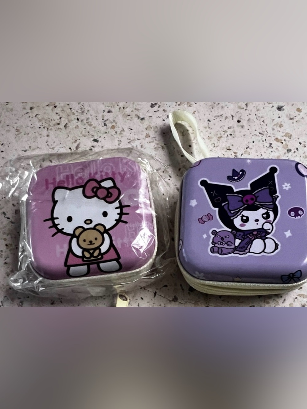 Sanrio Mini Zipper Cases – Hello Kitty & Kuromi